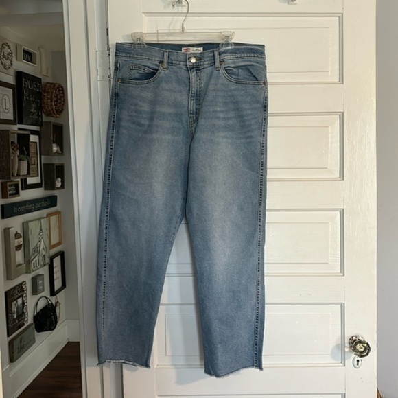 Levi’s Heritage High Rise Straight Jeans - Picture 1 of 6